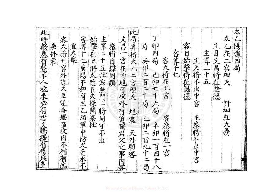 《太乙遁局》第 13 頁