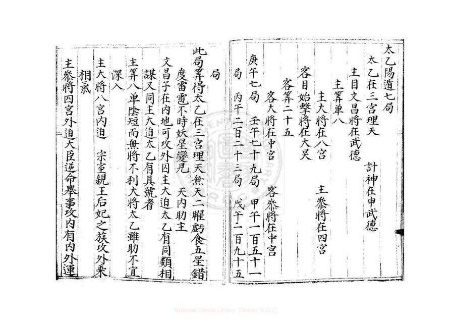 《太乙遁局》第 22 頁