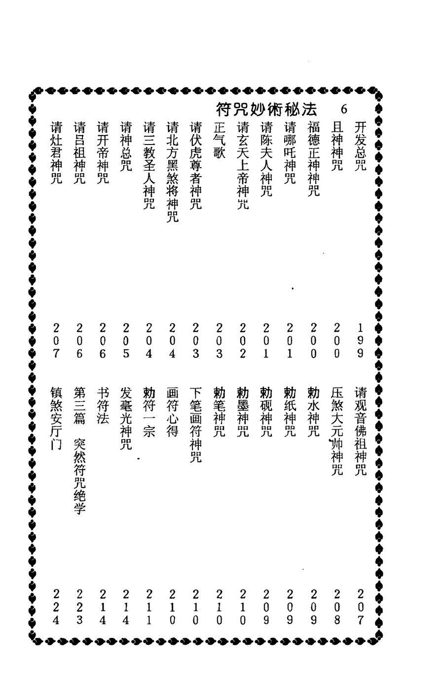 《符咒妙術秘法》第 9 頁